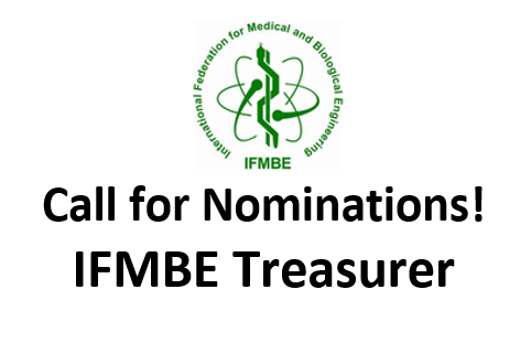 IFMBE Treasurer – Call for Nominations